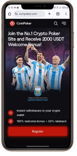 CoinPoker Bitcoin Poker Site Step 1 Registration