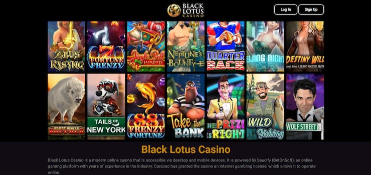 Black Lotus Online Casino in Kansas