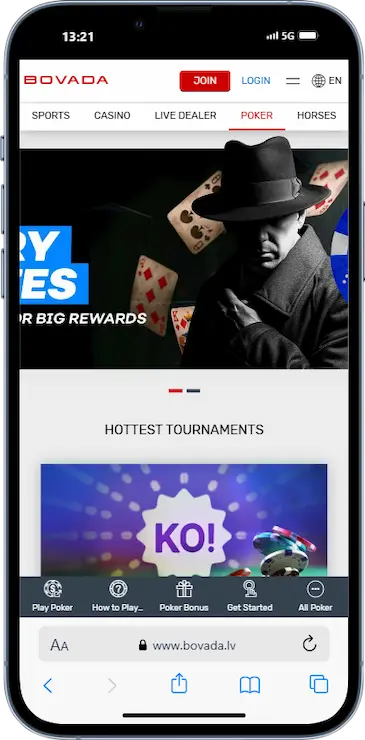 Tether Poker at Bovada