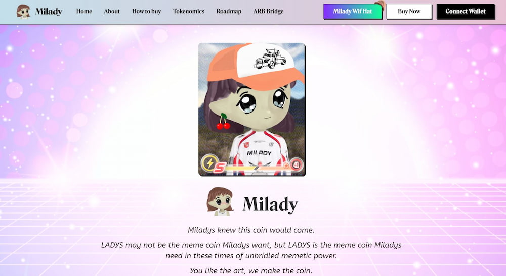 Milady Meme Coin ($LADYS)