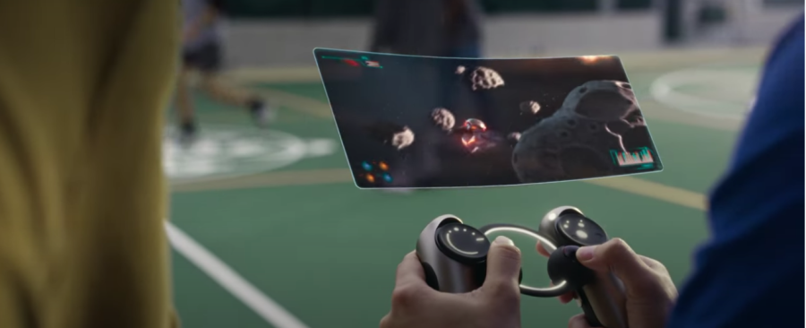 Sony displays futuristic controller as part of product showcase