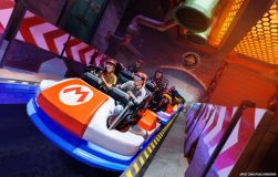 Mario Kart ride at Super Nintendo Land concept art