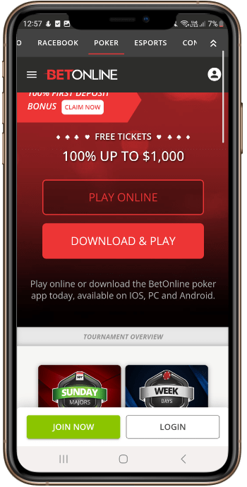 BetOnline Poker Site