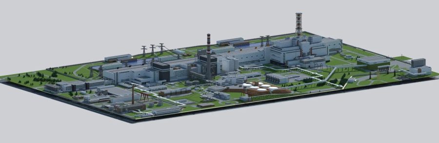 Minecraft builder spends two years and about 4000 hrs recreating the Chernobyl nuclear capacity plant using genuine flooring concepts