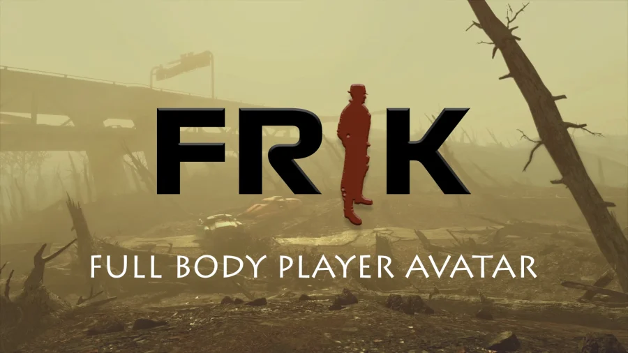 Fallout 4 VR's FRIK mod.