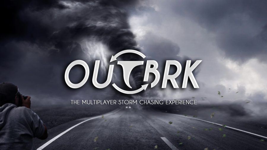 The title screen for OUTBRK