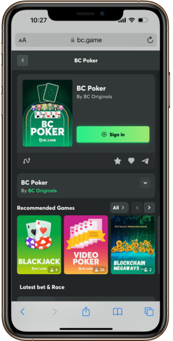 BC.Game Poker New York