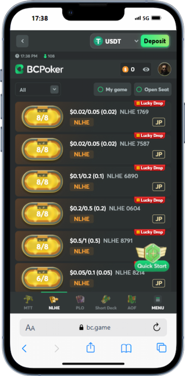 BC Game Online Poker In Ohio