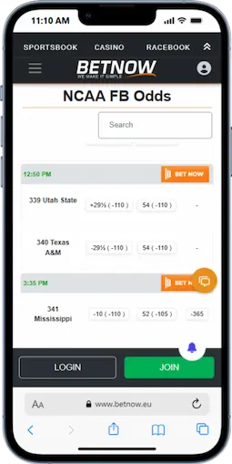 Utah College Sports Betting With BetNow