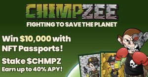 Chimpzee NFT passport save the planet