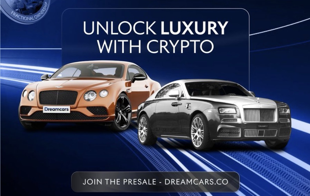 Dreamcars (DCARS) Crypto Presale: Your Chance to Earn from Luxury Cars -  ReadWrite