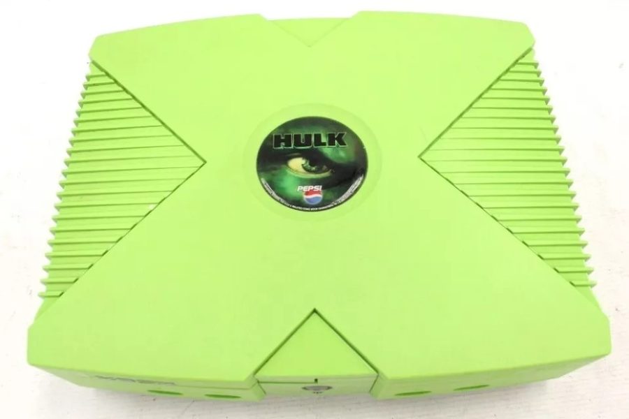 Pepsi Hulk Xbox console