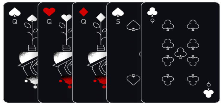 Poker Hand Three Of A Kind