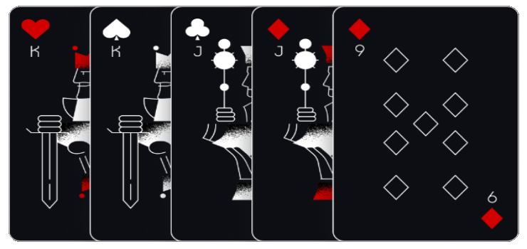 Poker Hand Two Pairs
