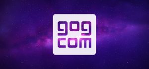 gog.com logo across a purple background