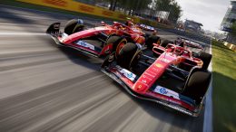 New F124 car livery featuring HP branding