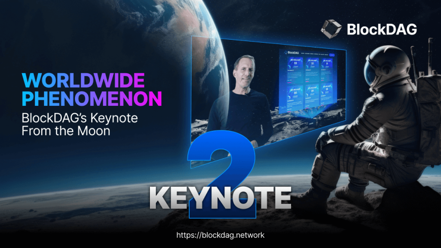 BlockDAG's keynote from the moon