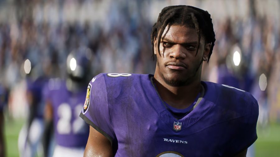 A Ravens player in Madden 25