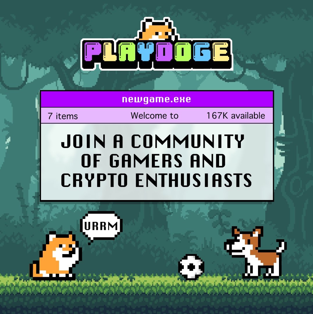 PlayDoge Growing Community