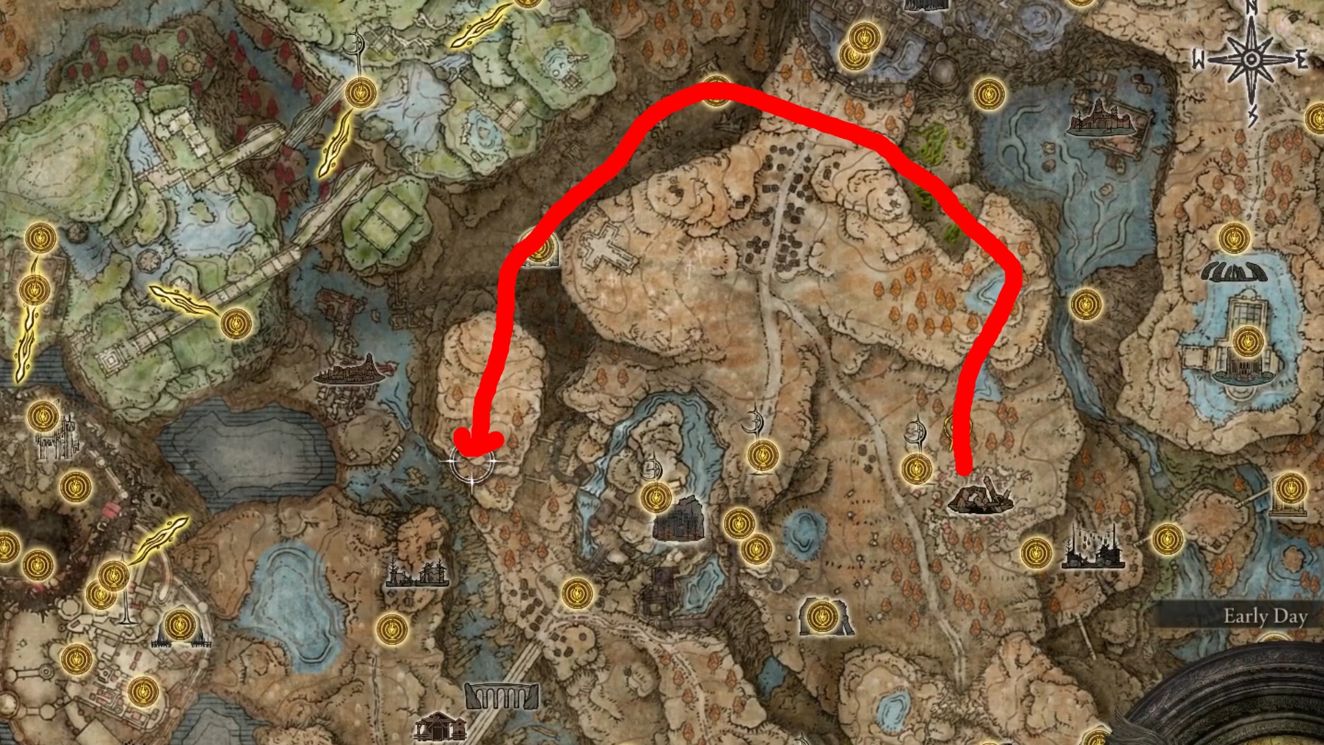 red bears claw location elden ring