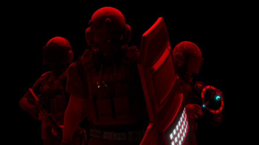 a silhouette of the new faction in XDefiant Season 1