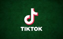 TikTok filing logo on a green background