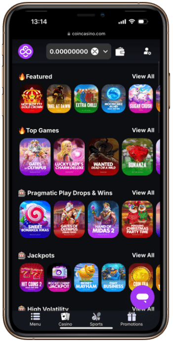 Bitcoin Casino App
