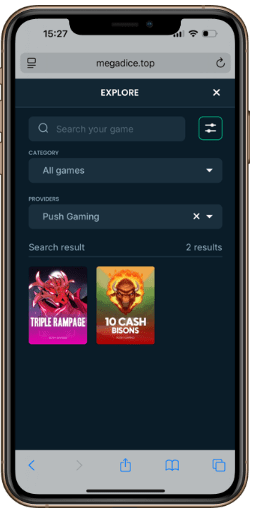 Mega Dice Push Gaming