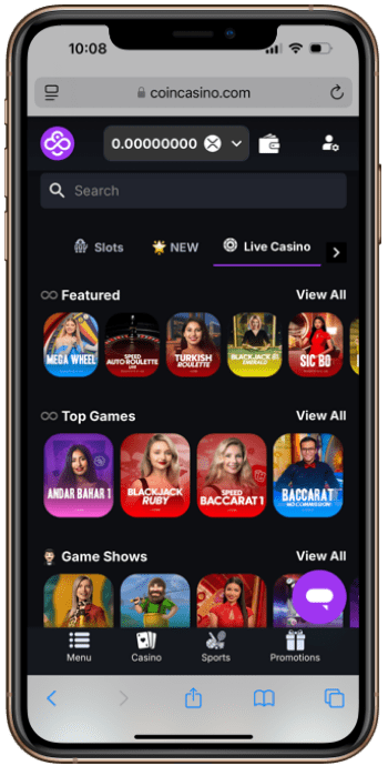 CoinCasino Bitcoin Casino