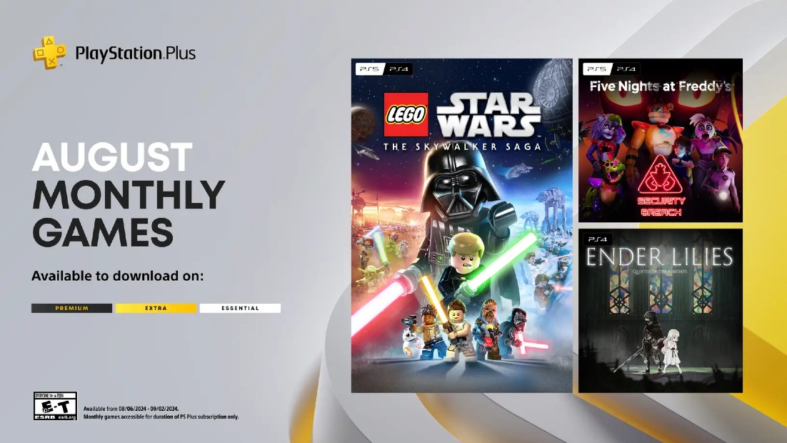 PlayStation Plus free games for August 2024 announced