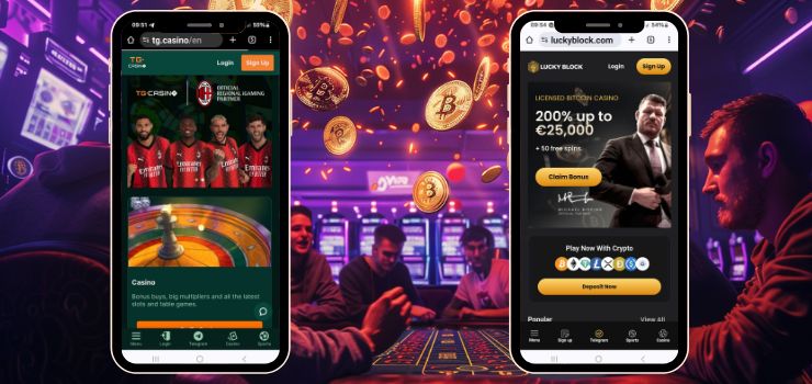 Bitcoin Crypto Casino Mobile Apps