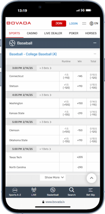 Major League Baseball Betting At Bovada