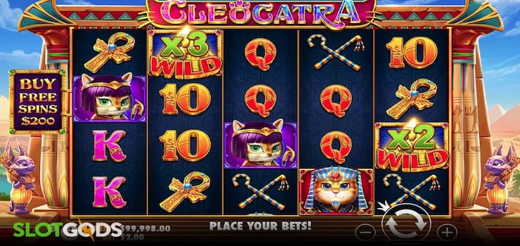 Cleocatra Video Slot Machine 