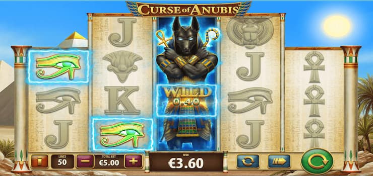 Curse Of Anubis Video Slot Machine 