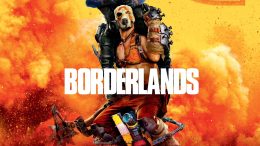 Borderlands movie trailer. Features four characters.