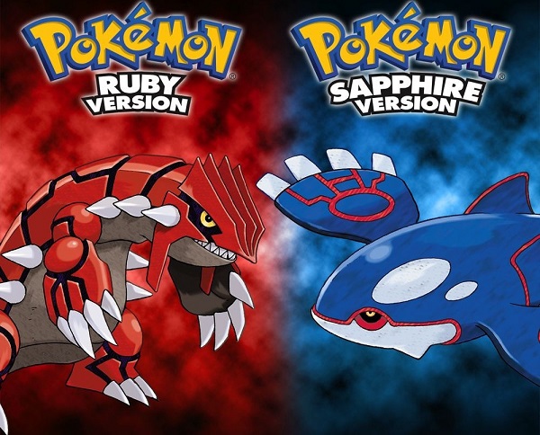 Pokemon Ruby and Sapphire nearly had completely different names