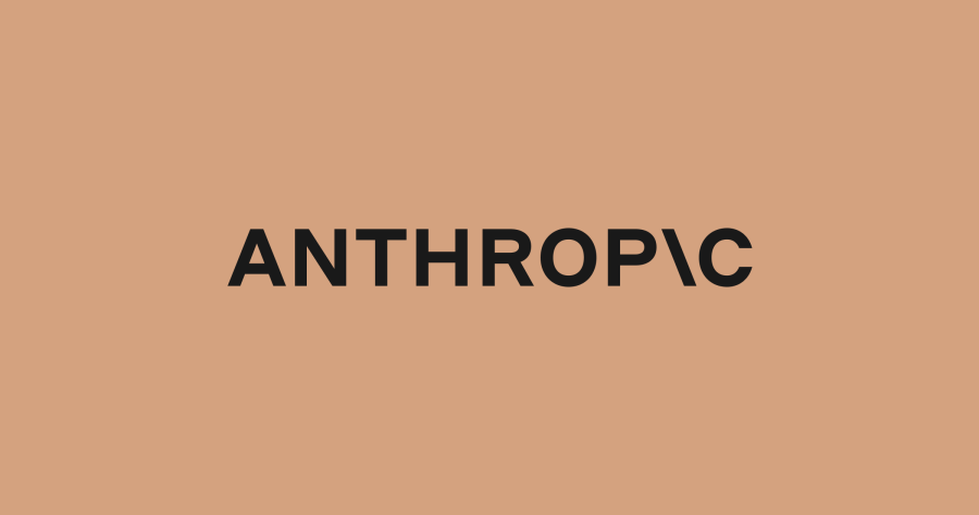 Anthropic logo, taken from the website of the AI research firm.