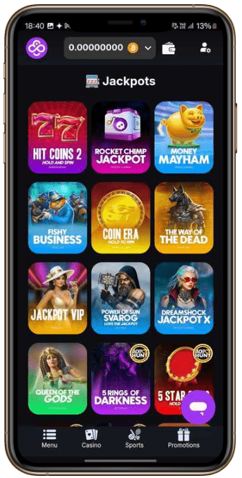 Online Games at CoinCasino