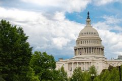 US Capitol Building in Washington DC / CrowdStrike boss called to testify before Congress.