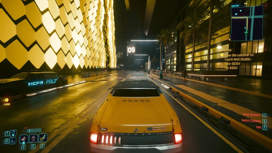Drive a futuristic Uber around Night City in this Crazy Taxi-like mod for Cyberpunk 2077