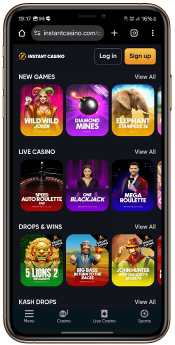 Instant Casino Online