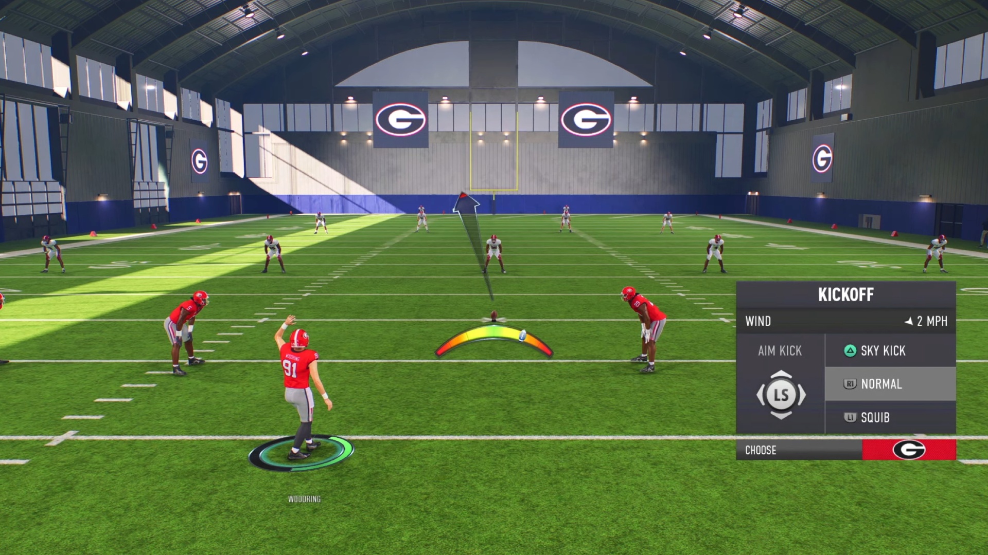 Kicking off in College Football 25