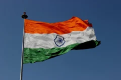 India flag. India scraps 'Google Tax', as part of new budget details.
