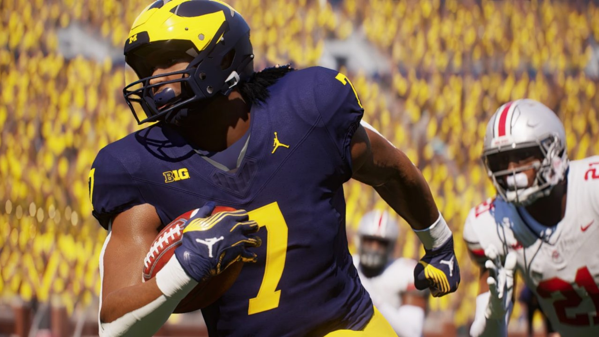 Running the ball in College Football 25