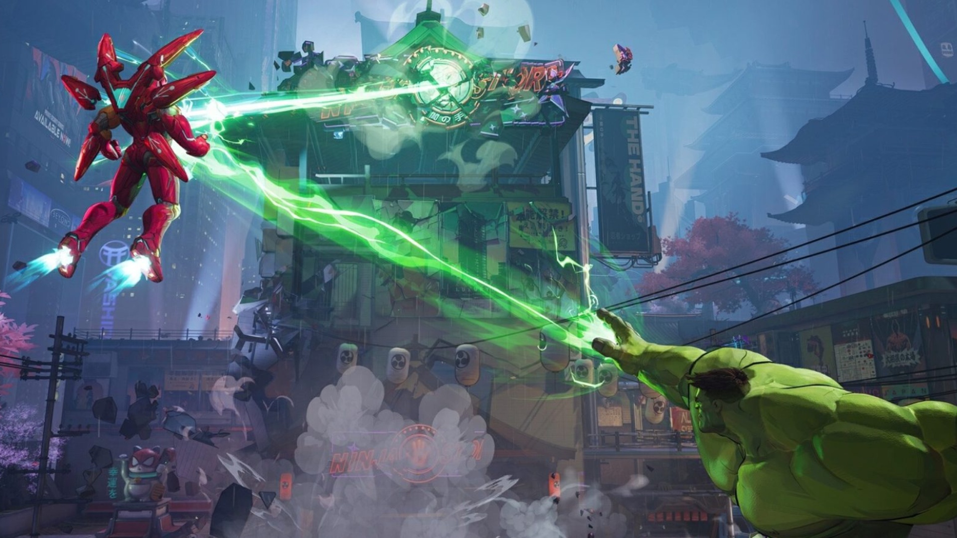 Iron Man and Hulk in Marvel Rivals