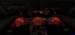 Flight Simulator Flight deck