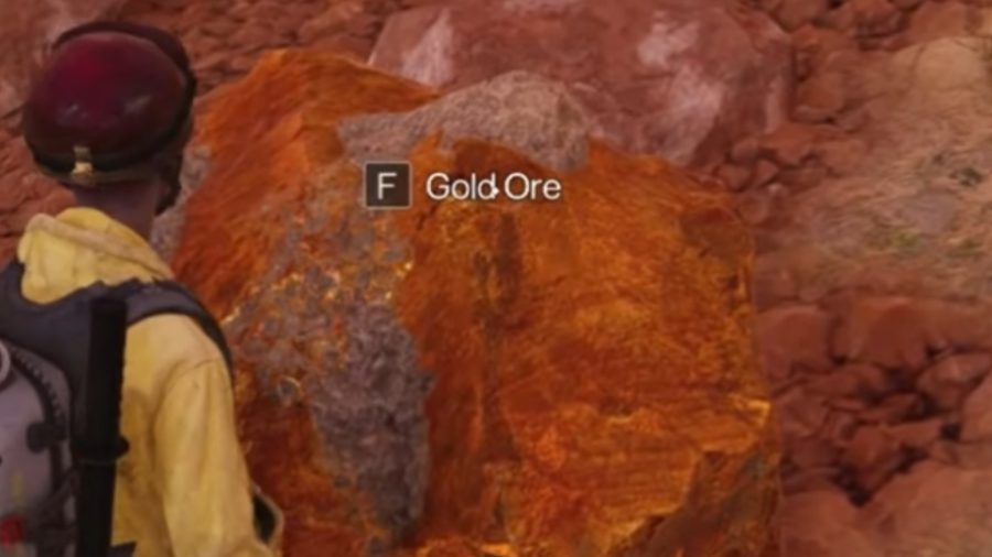 once human gold ore