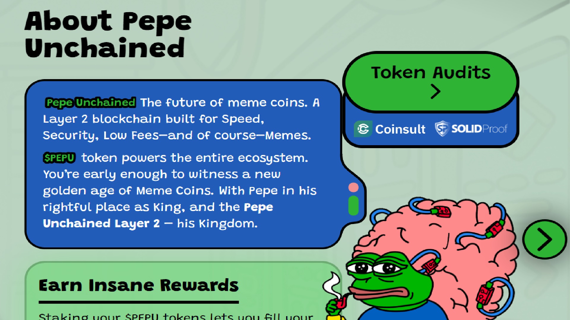 Pepe Unchained Layer2 Blockchain