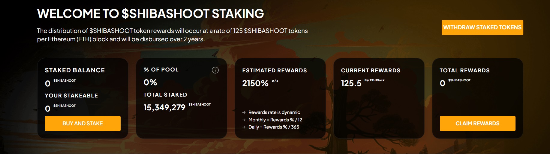 Shiba Shootout offers very high wagering rewards