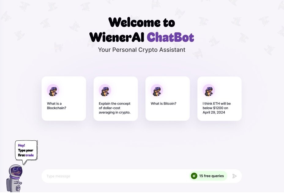 WienerAI Trading ChatBot